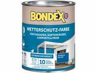 Bondex Wetterschutz Farbe Azurblau (RAL5009) 0,75 L für 7 m² | Extreme...