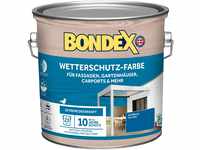 Bondex Wetterschutz Farbe Azurblau (RAL5009) 2,5 L für 23 m² | Extreme...