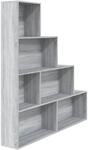 vidaXL B&uuml;cherregal Treppenregal Stufenregal Standregal Lagerregal B&uuml;roregal Regal