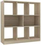 vidaXL B&uuml;cherregal mit 8 gro&szlig;en F&auml;chern Standregal Aktenregal Wandregal...