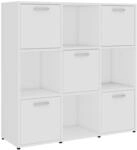 vidaXL B&uuml;cherregal mit 9 F&auml;chern Raumteiler Raumtrenner Standregal Wandregal...