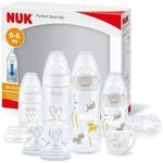 NUK Perfect Start First Choice+ Babyflaschen-Set | 0&ndash;6 Monate | 4 x Flaschen mit