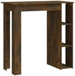 vidaXL Bartisch mit Regal Bartresen Stehtisch Tresentisch Bistrotisch...