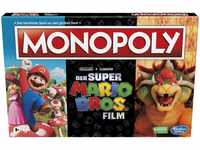 Hasbro Gaming Monopoly Super Mario Bros. Film Edition, Brettspiel für Kinder,