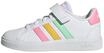 adidas Unisex Kinder Grand Court Court Elastic Lace and Top Strap Shoes, Cloud