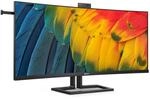 Philips 40B1U6903CH - 40 Zoll Wide UHD Curved Monitor, 5 MP Webcam,