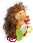 SIGIKID 42968 Aktivspielzeug Pl&uuml;sch Igel, PlayQ Lernspielzeug, Bei&szlig;ring Spiegel