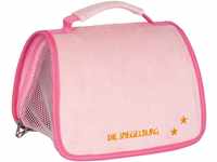 Die Spiegelburg Reisetasche für Plüschtiere, rosa - Lustige Tierparade