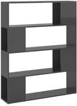 vidaXL B&uuml;cherregal Raumteiler Standregal Wandregal B&uuml;cherschrank B&uuml;rorregal...