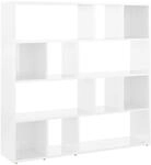 vidaXL B&uuml;cherregal Raumteiler Standregal Aktenregal B&uuml;roregal Raumtrenner...