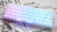 Ducky One 3 Aura White Mini Gaming Tastatur, RGB LED - MX-Brown (US)