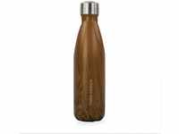 Yoko Design Isolierflasche, doppelwandig, Edelstahl, BPA-frei, wiederverwendbar,