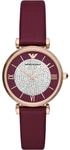 Emporio Armani Damen Quarz 2 Zeiger Uhr mit Armband AR11487