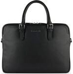 bugatti Bella Aktentasche aus Leder, Laptop-Businesstasche, Arbeitstasche 15" in bugatti Bella Aktentasche aus Leder, Laptop-Businesstasche, Arbeitstasche 15" in