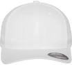 Flexfit Unisex Mesh Trucker M&uuml;tze, Wei&szlig;,S/M