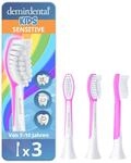 3er demirdental Kinder Ersatzb&uuml;rsten passend f&uuml;r Philips Sonicare Kids | Ab 7