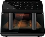 Cecotec Hei&szlig;luftfritteuse ohne &Ouml;l 9L Air Fryer Cecofry Advance 9000 Window