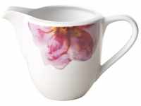 Villeroy & Boch - Rose Garden Milchkännchen, 280ml, Premium Porzellan, weiß/rosa