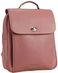 Leonhard Heyden Leder Freizeitrucksack Nizza City Rucksack 7412 Altrosa koralle