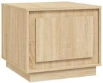 vidaXL Couchtisch Sonoma-Eiche 51x50x44 cm Holzwerkstoff