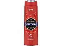 Old Spice Captain 3-in-1 Duschgel & Shampoo für Männer (400 ml),