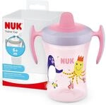 NUK Trainer Cup Trinklernbecher, auslaufsicherer Becher mit weichem Trinkschnabel &