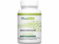 PlusVive - Magnesium 365 Kapseln hochdosiert 700mg aus Meerwasser mit Enzym...