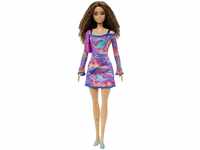 Barbie Fashionistas Puppe Nr. 206 - Gekrepptes Haar & Sommersprossen - Trendiges