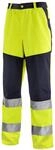 teXXor 4356-48 Warnschutz-Bundhose "Rochester", Gr&ouml;&szlig;e 48, Warngelb/Marineblau