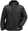 Planam 3394044 Outdoor Neon Jacke, Grau/Gr&uuml;n, Gr&ouml;&szlig;e S
