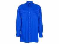Planam Größe 49/50 Herren Hemden Köperhemd Langarm Mittelblau Modell 0407