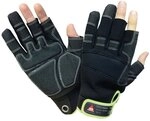 Hase Technik 3 Finger Montage Handschuh Outdoor Mechaniker Techniker Handschuhe
