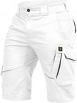 Leibw&auml;chter Arbeitsshorts Herren Flex Line Wei&szlig; &ndash; Gr&ouml;&szlig;e 42 &ndash; Robuste Cargo