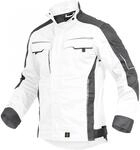 Leibw&auml;chter Flex-Line Herren Arbeitsjacke Bundjacke, Wei&szlig; Gr. 5XL, atmungsaktive