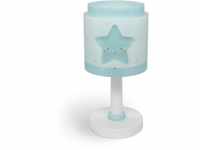 Dalber Kinder Tischlampe Nachttischlampe kinderzimmer Baby Dreams Stern Blau, 76011T,