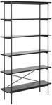 AC Design Furniture Augusta B&uuml;cherregal mit 5 Ablagen, H: 172 x B: 94 x T: 27 cm,
