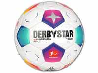 Derbystar Unisex – Erwachsene Bundesliga Brillant Mini V23 Fußball, Weiß, 1