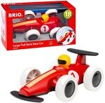 BRIO 30308 Gro&szlig;er Rennwagen mit R&uuml;ckziehmotor - Zur&uuml;ckziehen und los geht's! -