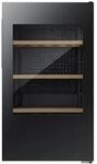 Hisense RW12D4NWG0 Weinkeller mit 30 Flaschen, Eintemperatur, UV-Glas, Holzregale,