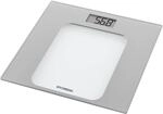 HYUNDAI Personenwaage OVE950 I Waage 100g Messgenauigkeit I Standfl&auml;che aus Glas I