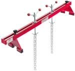 Arebos Motorbr&uuml;cke 500kg [730-1480mm] Kotfl&uuml;geltraverse Motorheber Motorhalter