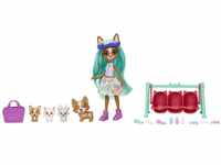 Enchantimals Puppen | Baby Best Friends-Spielsets | Kleine Puppe, Freundin-Figur, 3