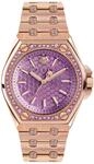 Philipp Plein Plein Extreme Lady Uhr f&uuml;r Damen in der Farbe Ros&eacute;gold mit Armband