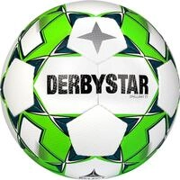 Derbystar Brillant Fu&szlig;ballb&auml;lle Weiss Gr&uuml;n Grau 5