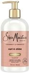 Shea Moisture Coconut und Hibiscus Curl und Shine Conditioner, 1er Pack (1 x 384 ml)