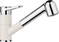 BLANCO WEGA-S II | K&uuml;chenarmatur in softwei&szlig;/chrom | Hochdruck | Mit