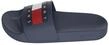 Tommy Jeans Herren Badeschuhe Pool Slide Essential Badelatschen, Blau (Dark Night