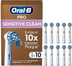 Oral-B Pro Aufsteckb&uuml;rsten Sensitive Clean, Wei&szlig;, 10 St&uuml;ck - Original