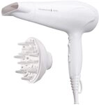 Remington Haartrockner Ionen [leicht, Diffusor & Stylingd&uuml;se] wei&szlig; (2200W,