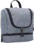 Travel Kit stylische Reisewaschtasche mit extra Bodenfach Kulturbeutel zum Aufh&auml;ngen